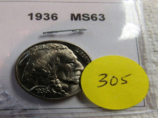 1936 Buffalo Nickel