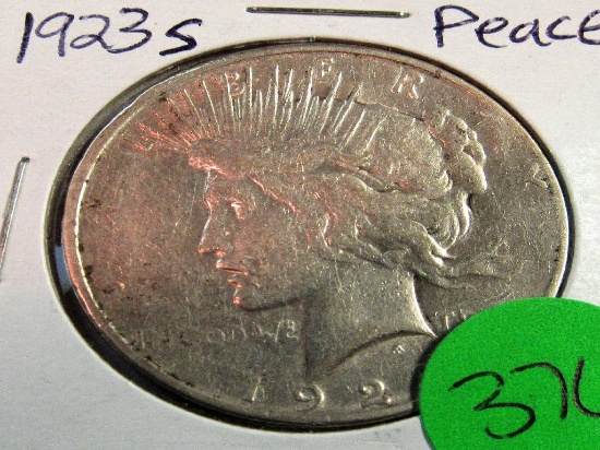 1923S Peace Dollar