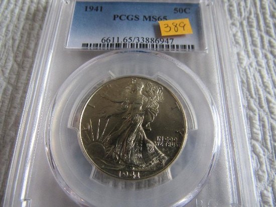 1941 Walking Liberty Half Dollar