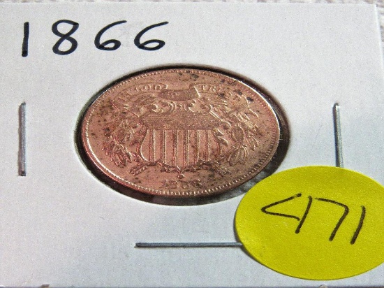 186 2 Cent Piece