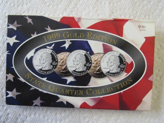 Proof Set of 5 Statehood Quarters