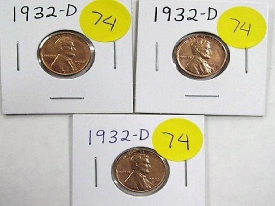 1891, 1893, 1895, 1898, Indian Cents