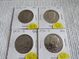 (4) Bicentennial Kennedy Half Dollars