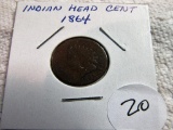 1864 Indian Head Cent