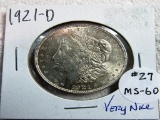 1921-D Morgan Dollar