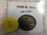 1936-S Buffalo Nickel