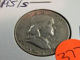 1951 S Washington Half Dollar