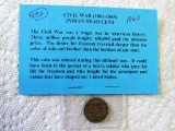 Civil War Penny 1863