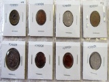 8 Foreign Coins