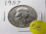 1957 Franklin Half Dollar