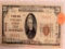 1929 $20 US Nat Bank of Omaha, NE Note