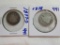 1877S and 1878 Seated Quarters