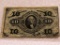 1863 25 Cent Fractional Currency Note