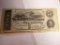 1864 $10 Confederate States of America Note Richmond VA