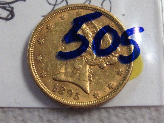 1895 $5 Gold Piece