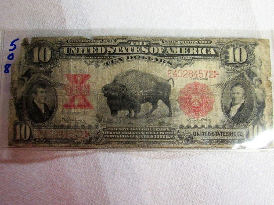 1862 $10 Buffalo Federal Reserve Note
