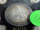 1855 Seated Half Dollar