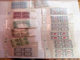 13 Mint blocks from 1940's