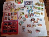 Various Disney Themed Stamps