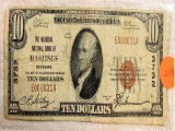1929 $10 NE Nat Bank of Hastings, NE Note