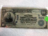 1902 $10 Security National Bank of Sioux City Note