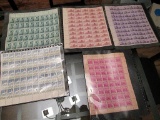 6 sheets of Stamps