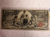 1898 $2 Silver Certificate