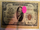 1929 $10 Chase Nat Bank of New York