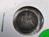 1854 Half Dime