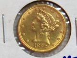 1882 $5 Gold Piece