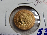 1908 $2.50 Indian Gold Piece