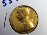 Pius XII Vatican Gold Plated Token  Buyer Beware