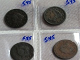 (4) Large Cents 1817,1829,1832,1834