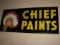 Chief Paints 2 Sided Sign