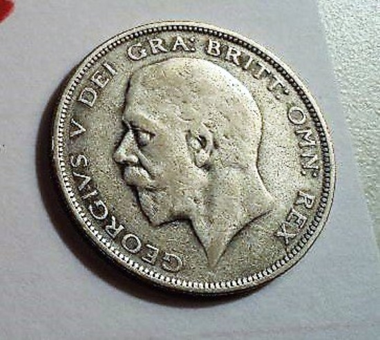 King George V 1936 Half Crown