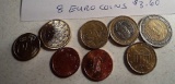 (13) Euro Coins