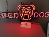 Red Dog Neon Light