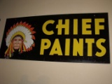 Chief Paints 2 Sided Sign