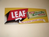 Leaf Spearmint Gum Metal Sign