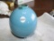 Antique Blue Milk Glass Lightning Rod Ball