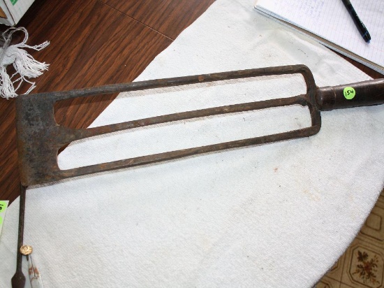 Antique Spade, Wood handle
