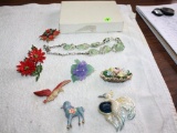 Antique Vintage Plastic Jewelry