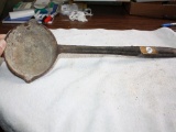 Large Antique Lead Ladle