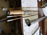 Antique Split Bamboo Fly Rod & Case