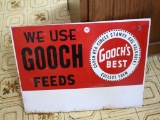 Vintage Heavy Tin Sign, Gooch's Best