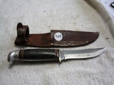 Western Fixed Blade Hunting Knife/orig. Sheath