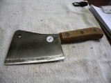 Antique Wards Solid Steel Meat Cleaver
