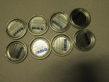 8 Can Mission Beverage Can Lids/Coasters