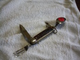 Vintage Colonial 4 Blade Folding Camp Knife