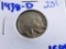 1938-d Full Horn Buffalo Nickel